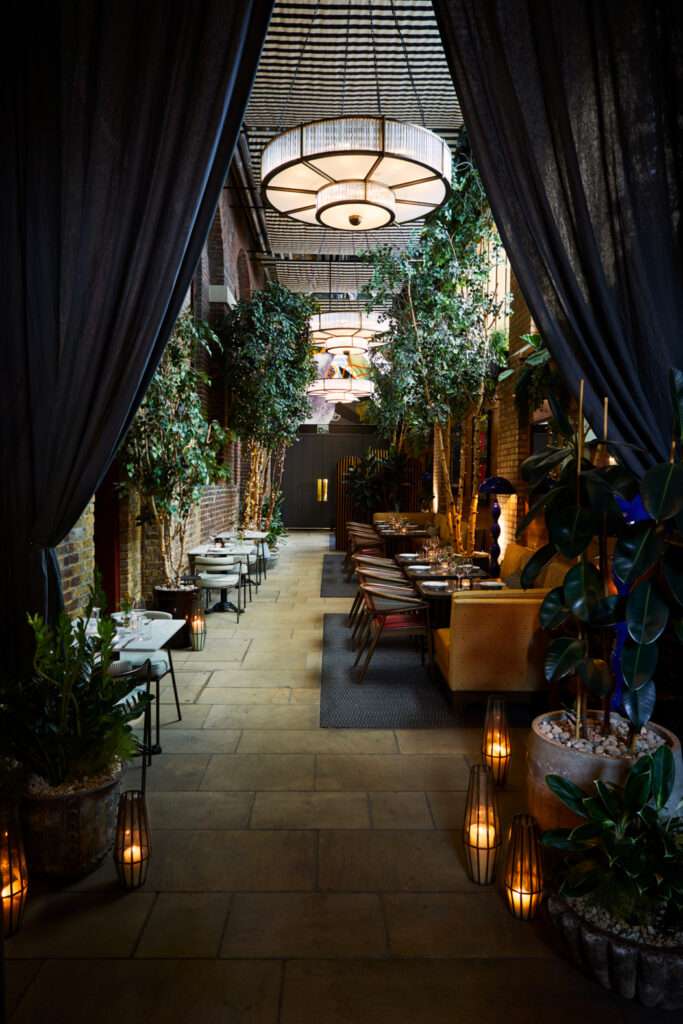 Shot of The Pavilion room from Jamie Oliver Catherine St